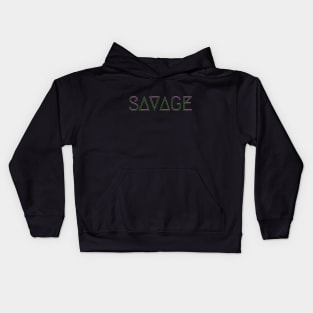 Savage Neon Kids Hoodie